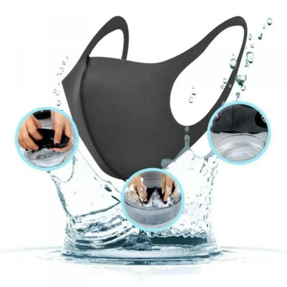 10 Black Face Masks ~ One Size Fits Most, RETAIL $25